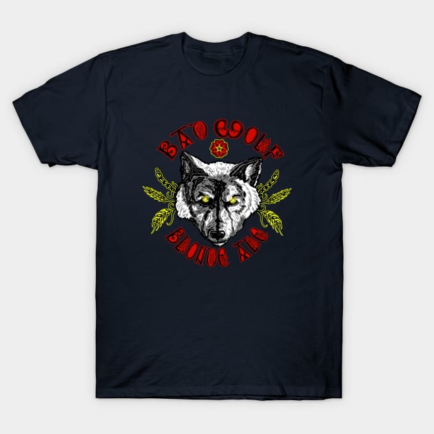 Bad Wolf Blonde Ale T-Shirt by Magickal Vision: The Art of Jolie E. Bonnette